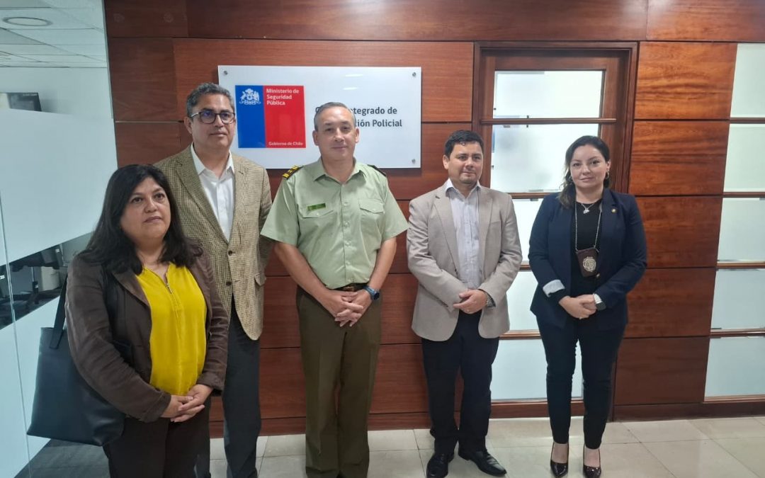 Equipo de DICREP se reunió con Centro de Coordinación Policial