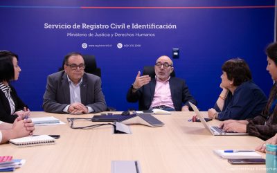 La DICREP sostuvo reuniones de trabajo con el Registro Civil y Laboratorio Kladiwa
