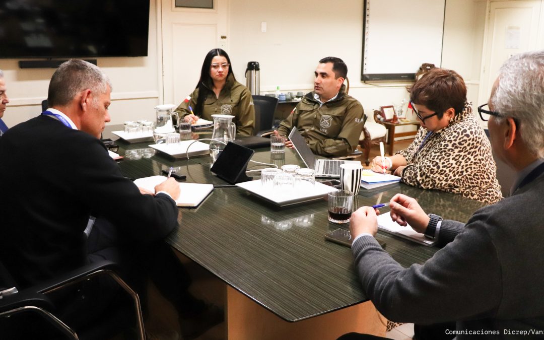 DICREP y Carabineros sostuvieron reunión para actualización en tasación de vehículos